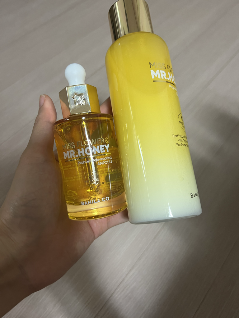 Real user review photo of Miss Flower and Mr. Honey Propolis Rejuvenating Ampoule