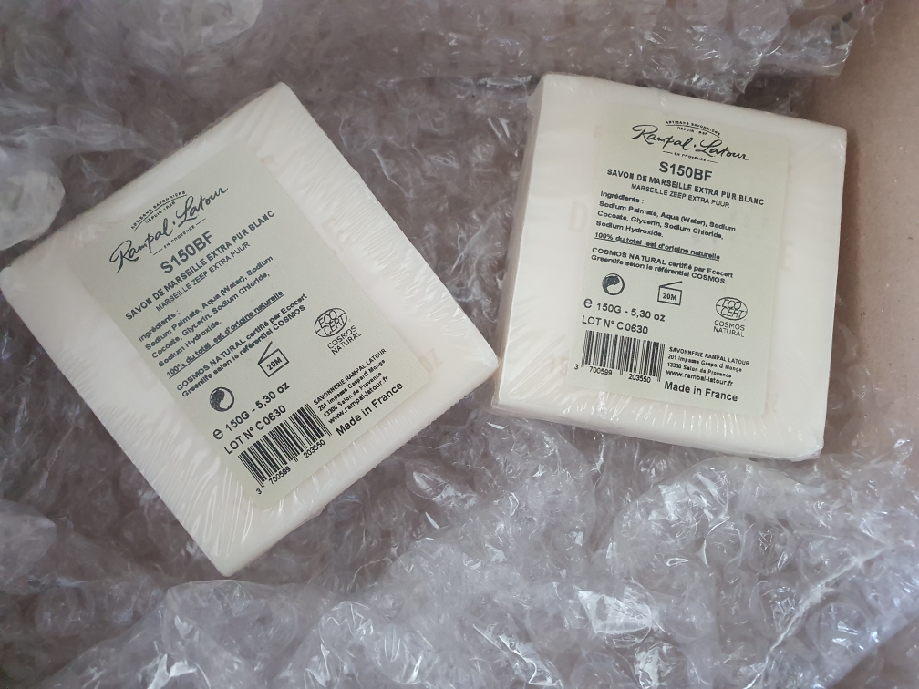 马赛香皂 [白（椰子味）的真实用户使用照片