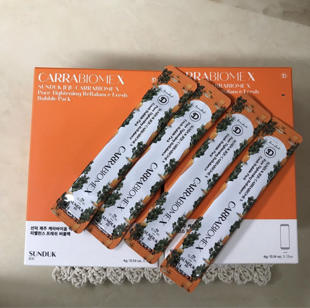 济州宣德 济州岛 Kerabaiom X 毛孔收缩 平衡 清新泡泡面膜 common.review image