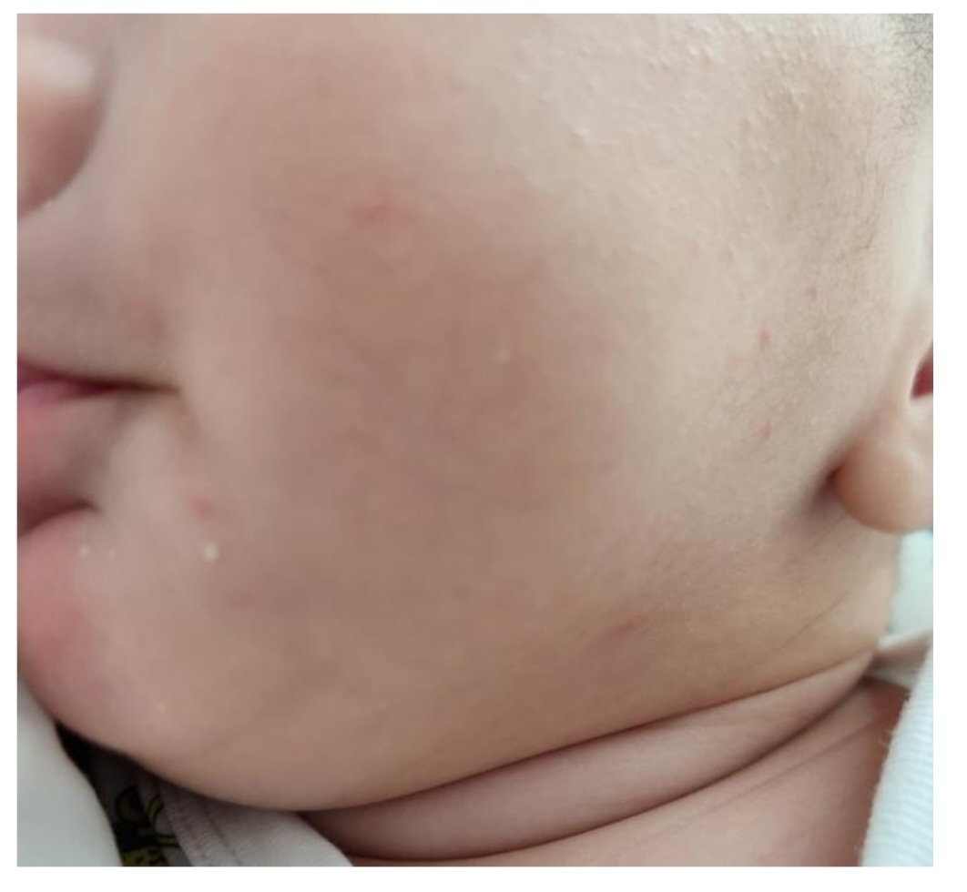 婴儿霜的真实用户使用照片