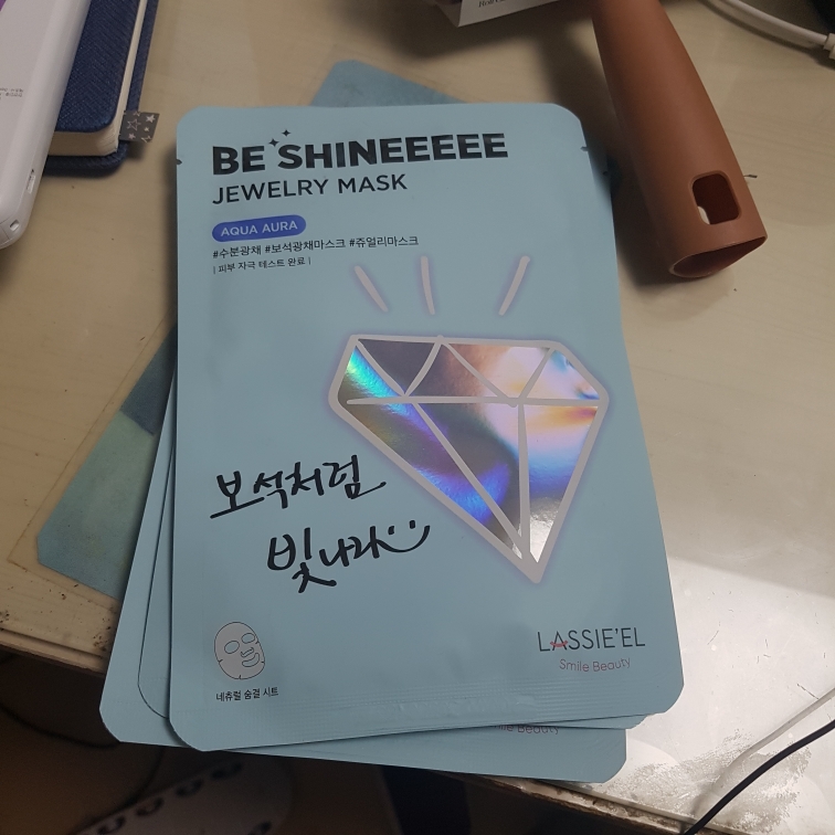 라씨엘르 (Lassie'el) 비 샤인 쥬얼리 마스크 (아쿠아아우라) [수분광채] review image