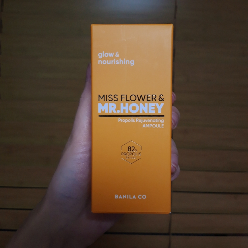 Real user review photo of Miss Flower and Mr. Honey Propolis Rejuvenating Ampoule