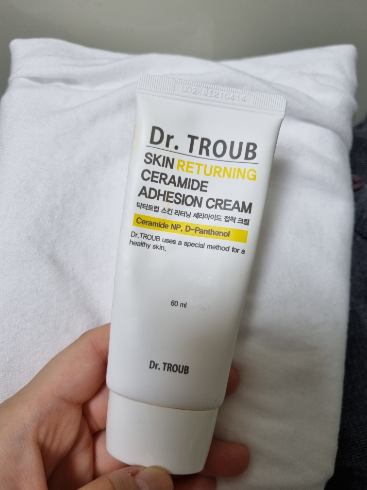 Real user review photo of Dr. TROUB SKIN RETURNING CREAMIDE ADHESION CREAM