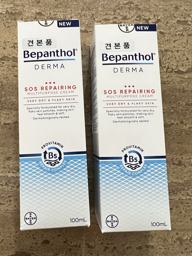 皮肤 SOS 修复多功能面霜的真实用户使用照片