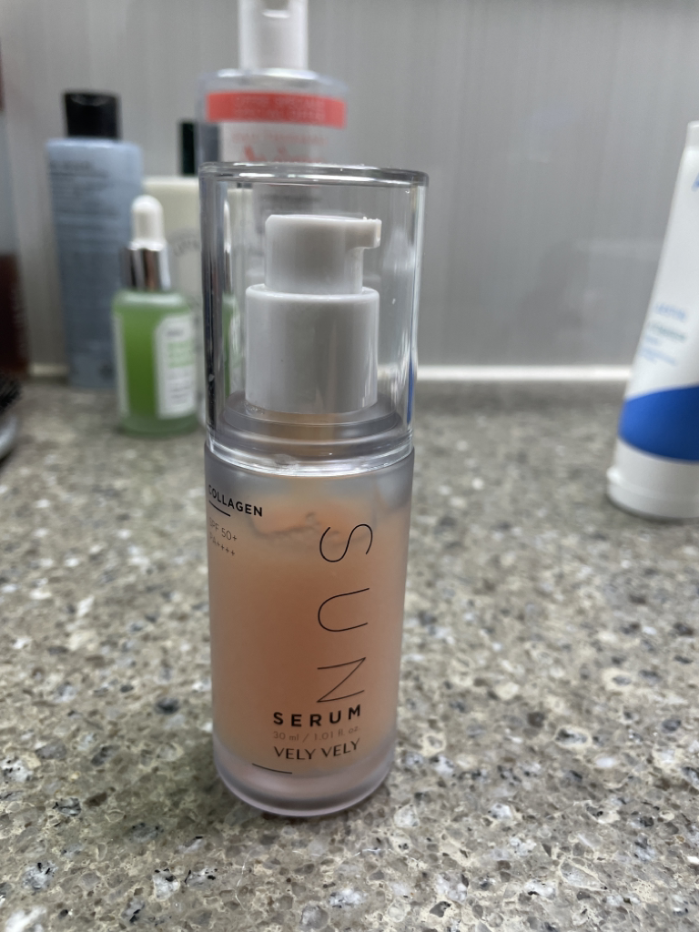 胶原蛋白防晒精华液 [SPF50+/PA++++]的真实用户使用照片