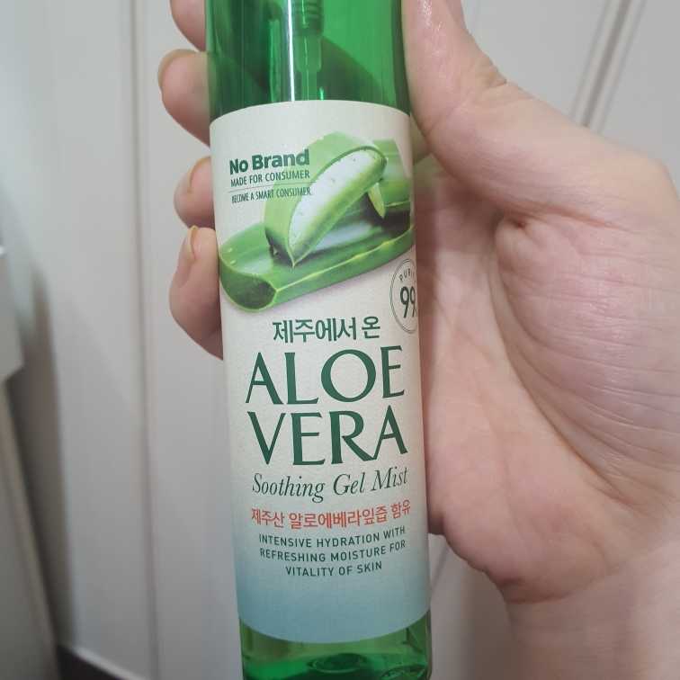 Real user review photo of Jeju Aloe Vera Soothing Gel Mist
