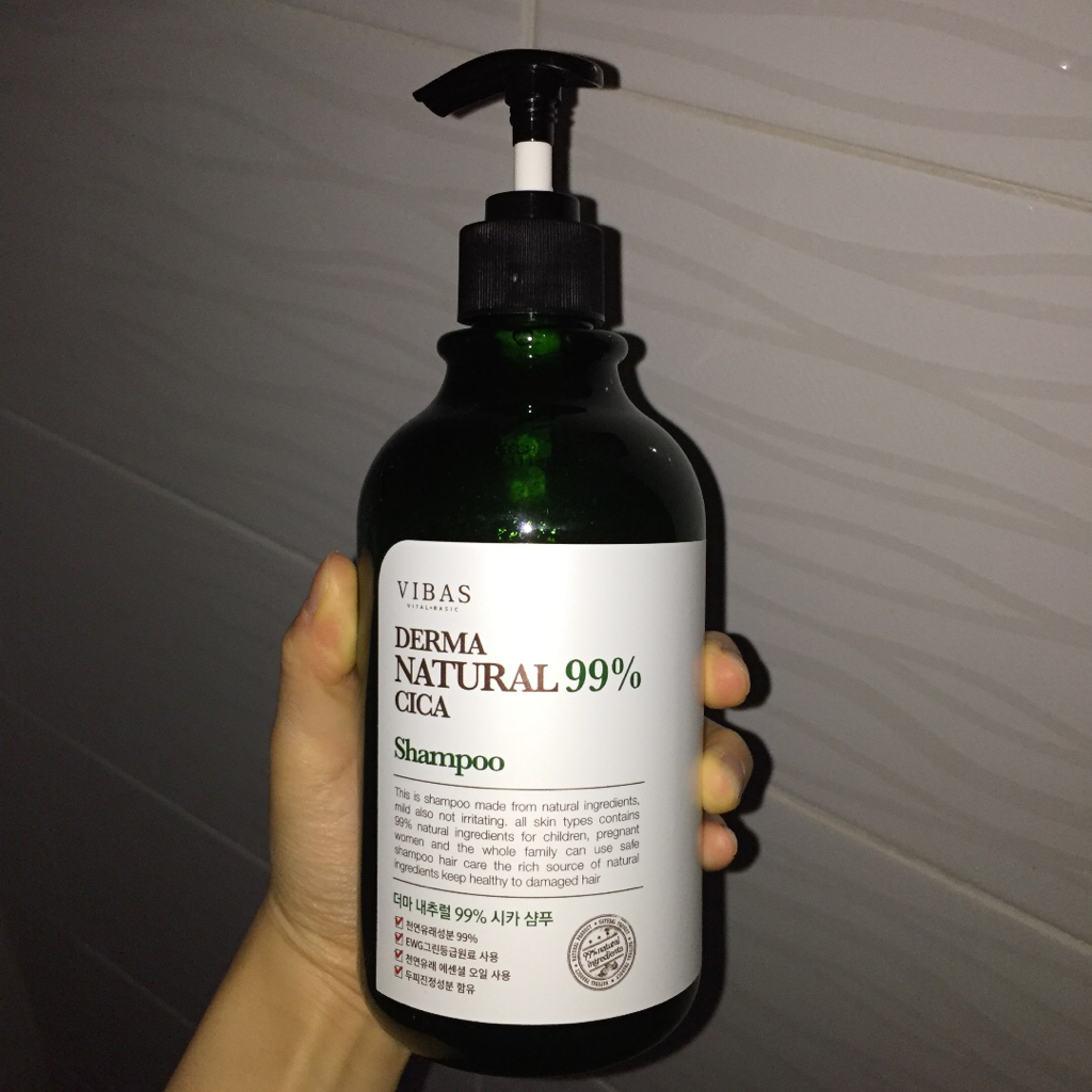 Derma Natural 99% 乳木果洗发水的真实用户使用照片
