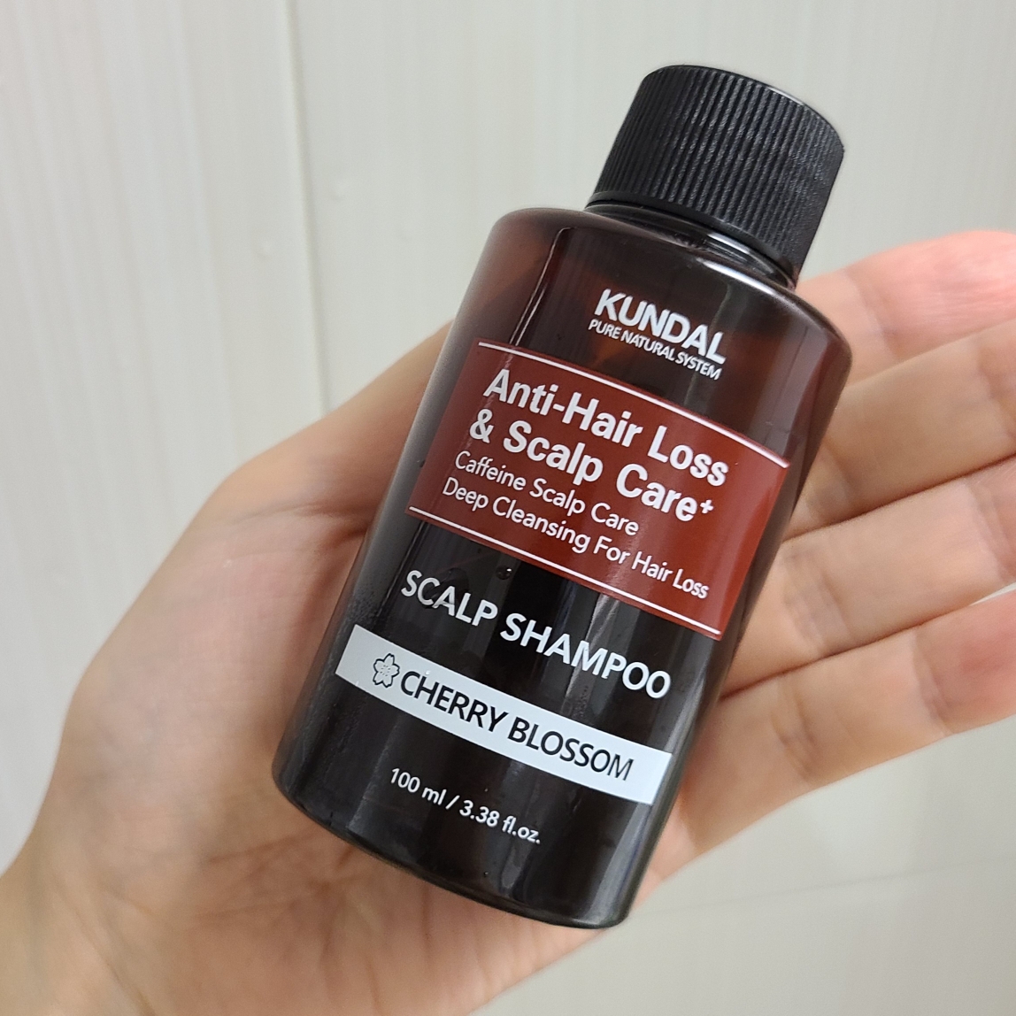 KUNDAL Caffeine hair loss shampoo [Cherry Blossom] review image