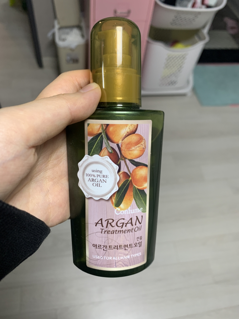 摩洛哥坚果油的真实用户使用照片