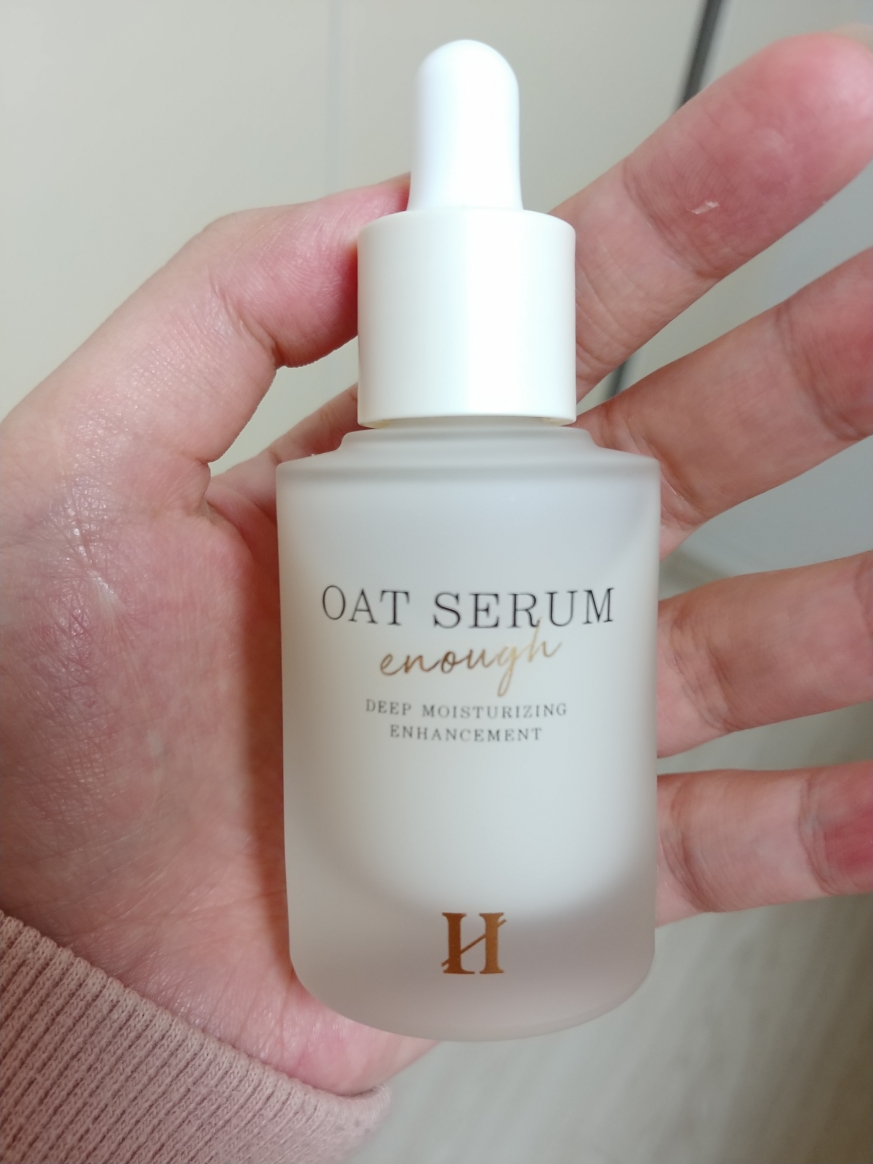 Real user review photo of OAT ENOUGH SERUM