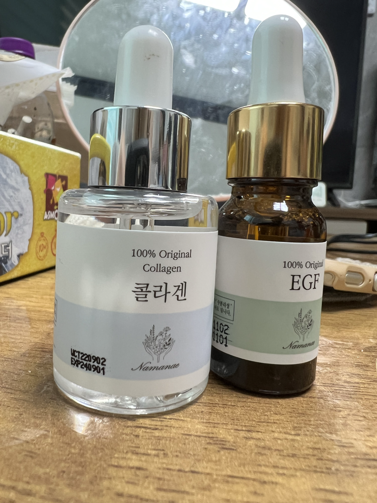 100%纯天然胶原蛋白提取物的真实用户使用照片
