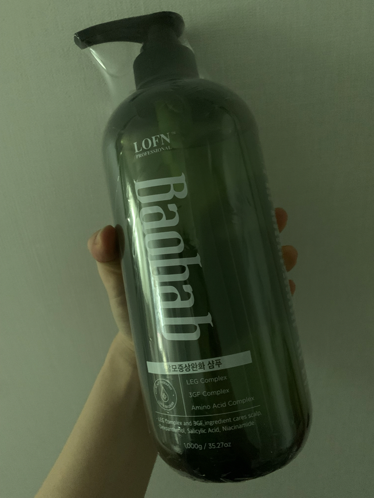 猴面包树脱发症状缓解洗发水的真实用户使用照片
