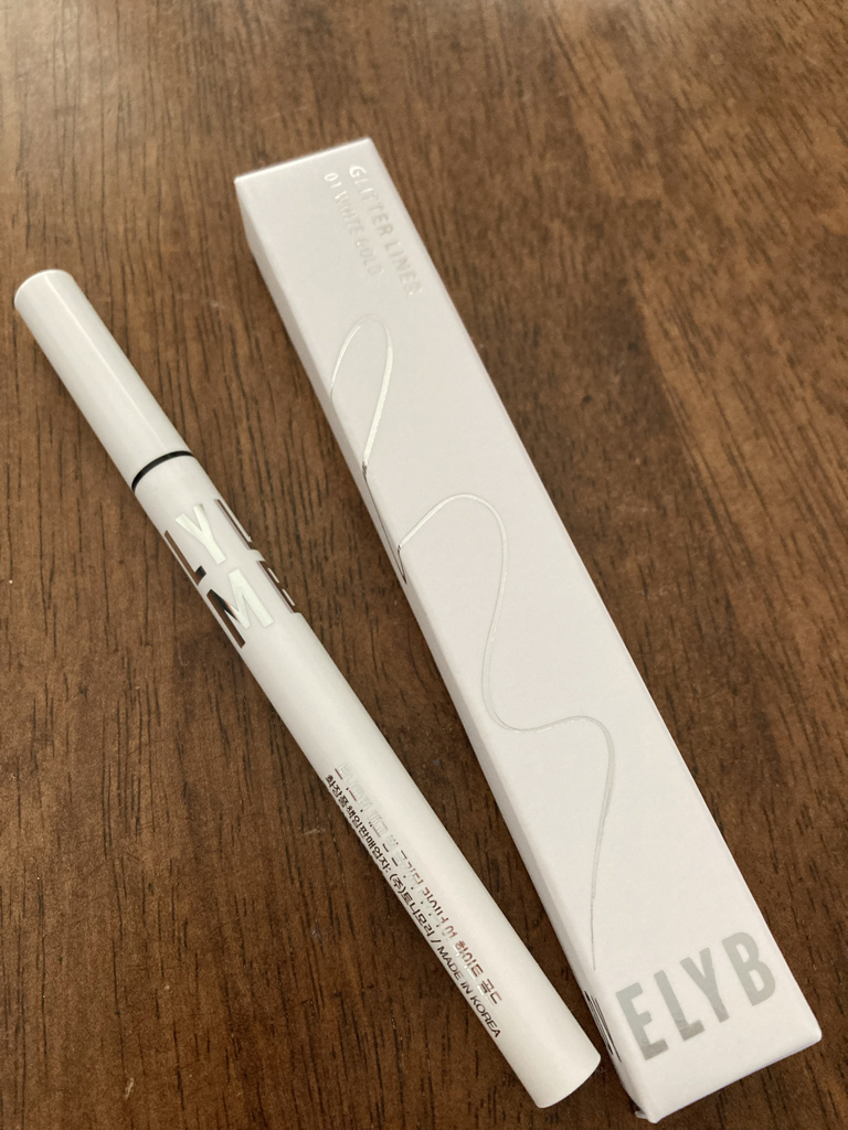 TONYMOLY Aegyo Beam Glitter Liner [01 White Gold] review image