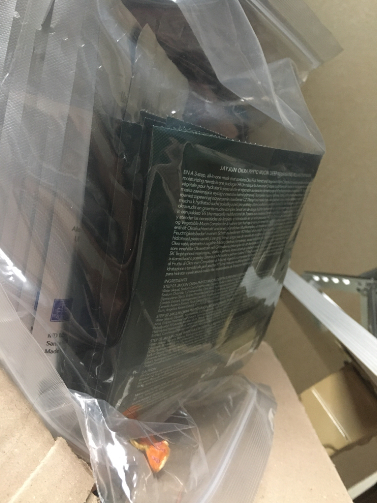 Real user review photo of Okra Phytomucin Deep Nourishing All-in-One Mask