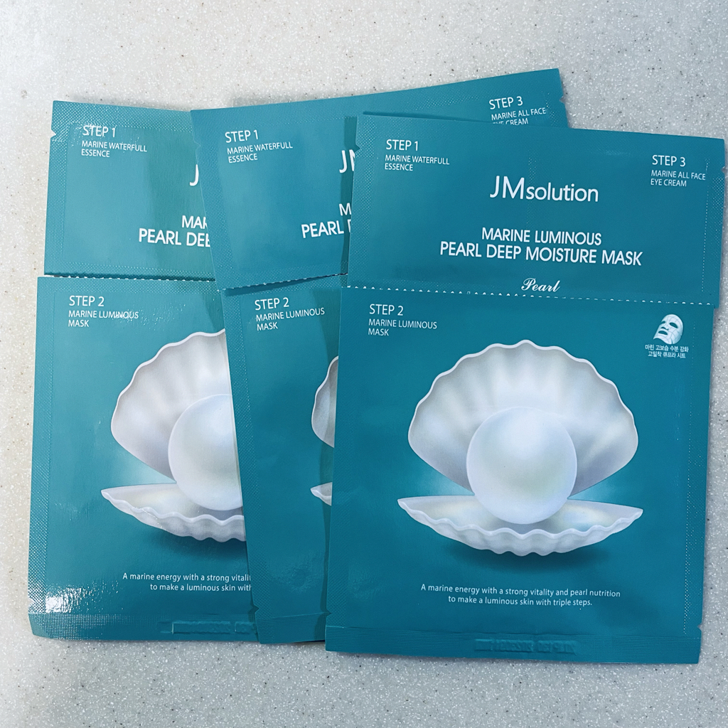 蓝光海洋珍珠深层保湿珍珠面膜的真实用户使用照片