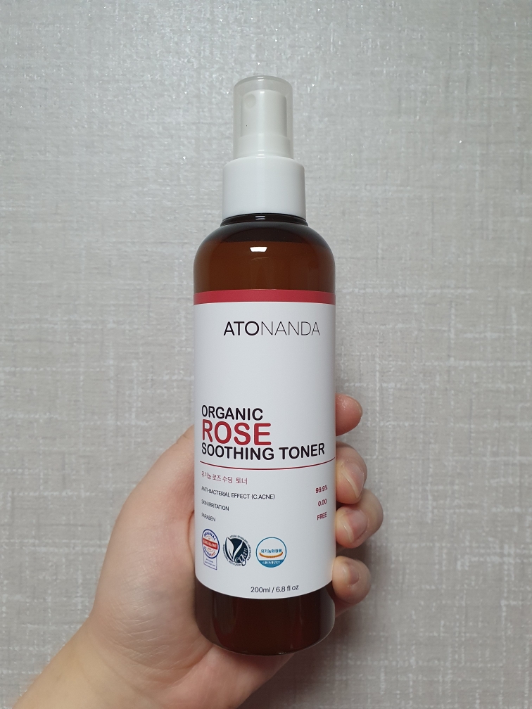 有机玫瑰舒缓爽肤水的真实用户使用照片