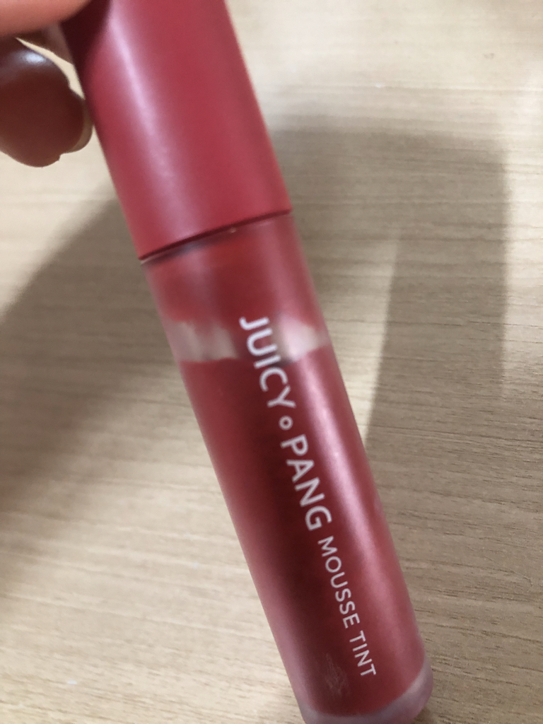 어퓨 (A'pieu) 과즙팡 무스 틴트 [PK01 맛있게구아바] review image
