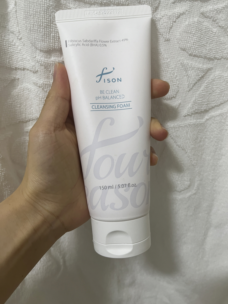 Real user review photo of BE CLEAN pH BALANCED CLEANSING FOAM