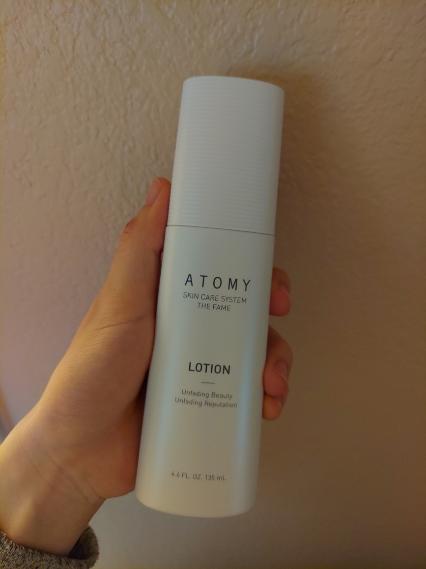 Real user review photo of The Fame Lotion