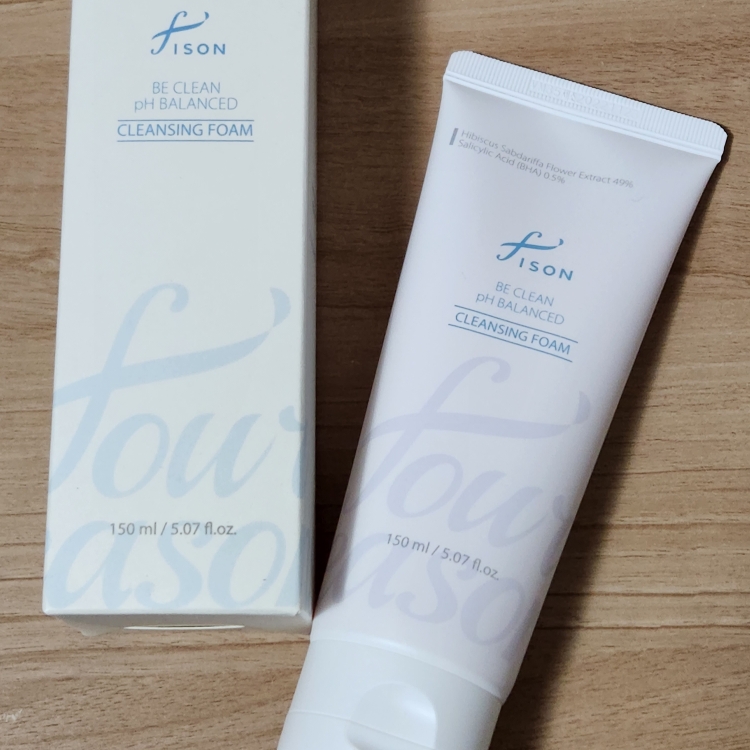 휘즌 (FISON) 비 클린 약산성 클렌징 폼 review image