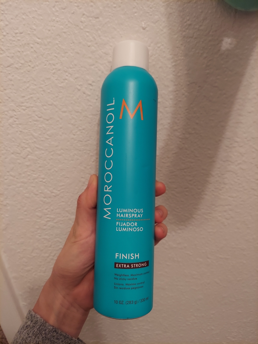 모로칸오일 (MOROCCANOIL) 루미너스 헤어 스프레이 [스트롱] review image