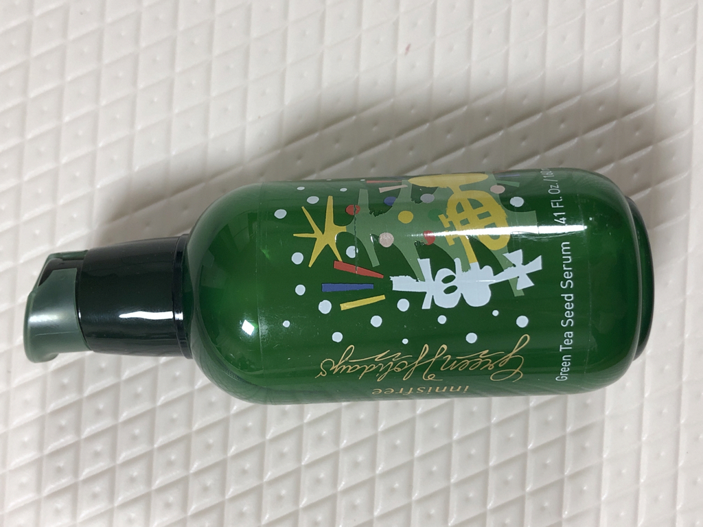 INNISFREE 2019 Green Holiday Limited Edition Green Tea Seed Serum review image