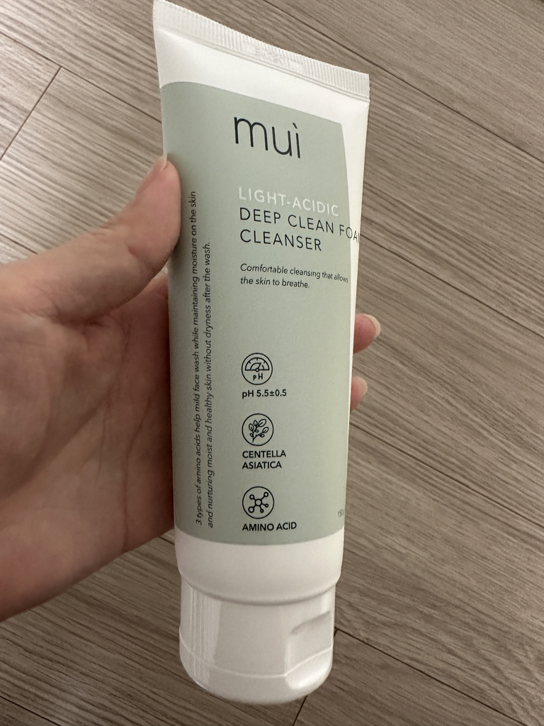 Real user review photo of DEEP CLEAN FOAM CLEANSER