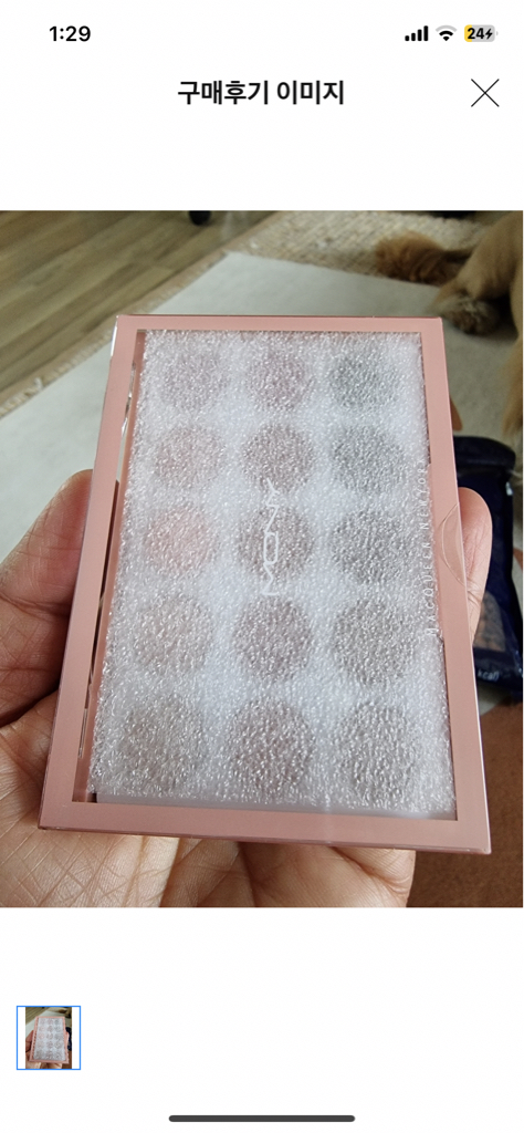 맥퀸뉴욕 (MACQUEENNEWYORK) 코랄에디션 S/S 1001 톤온톤 섀도우팔레트 review image
