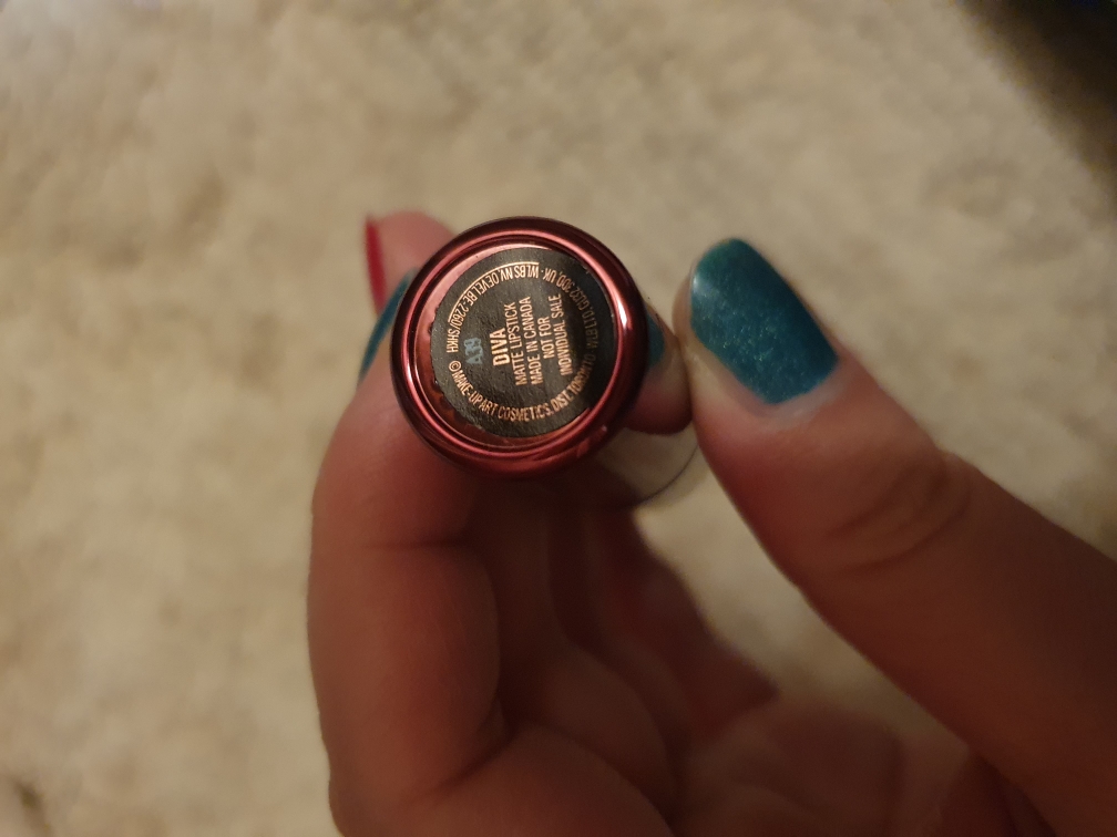 Real user review photo of Matte Lipstick [Diva]