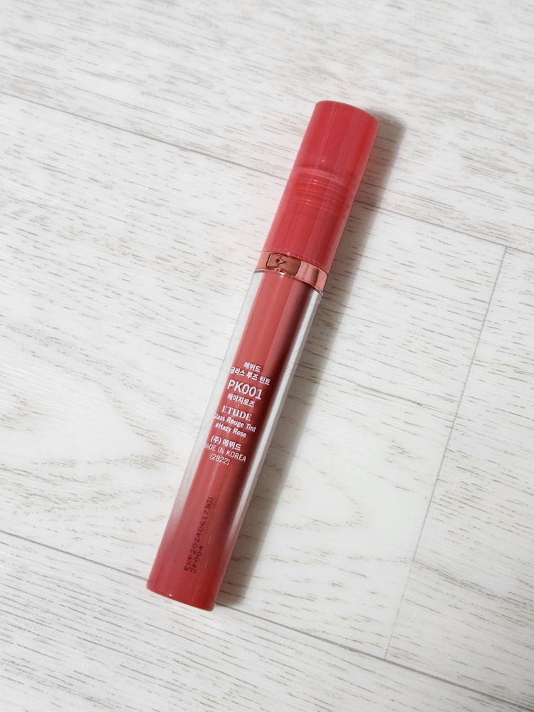 에뛰드 (ETUDE) 글라스 루즈 틴트 [#PK001 헤이지로즈] review image