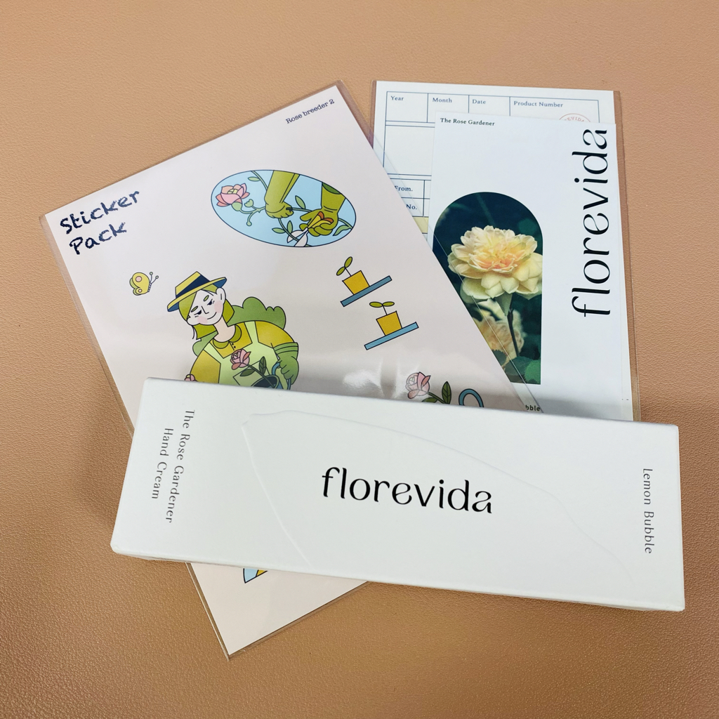 플로레비다 (florevida) 더 로즈 가드너 핸드크림 [레몬버블] review image
