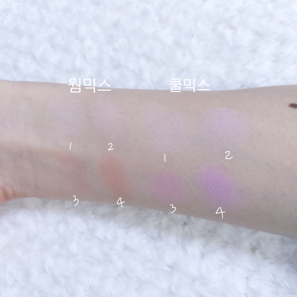 비오브 (beaube) 믹스매치 치크팔레트 [01 웜믹스] review image