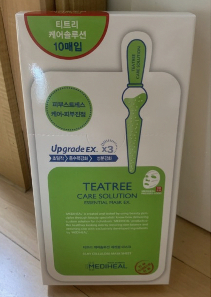 Real user review photo of Tea Tree Care Solution Essential Mask EX