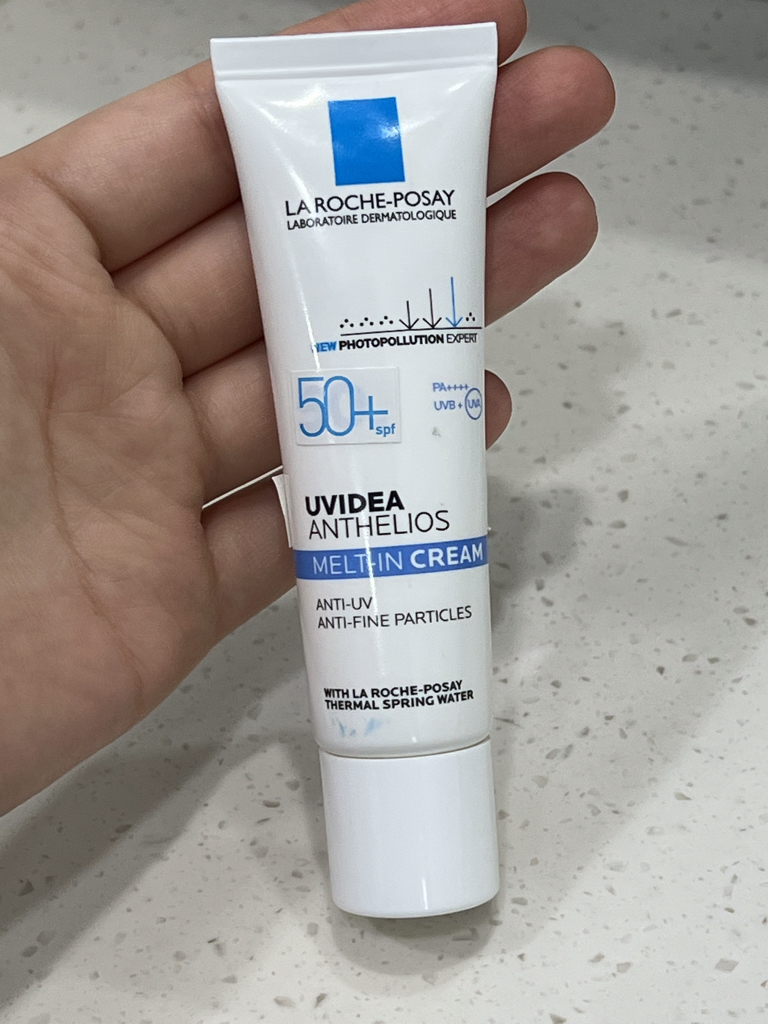 Ubidea Anthelios Melt-in Cream [SPF50+/PA++++]的真实用户使用照片