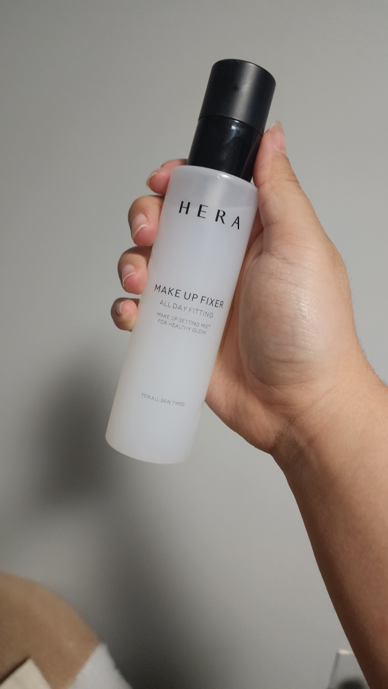 Real user review photo of makeup fixer