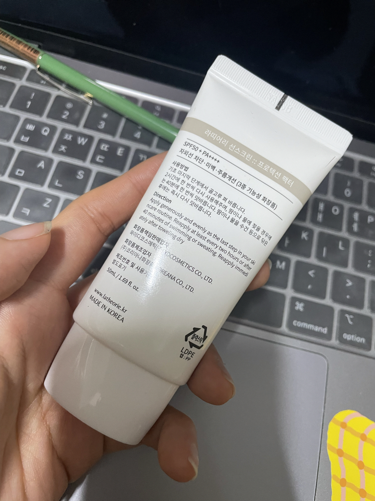 防晒指数 [SPF50+/PA++++]的真实用户使用照片