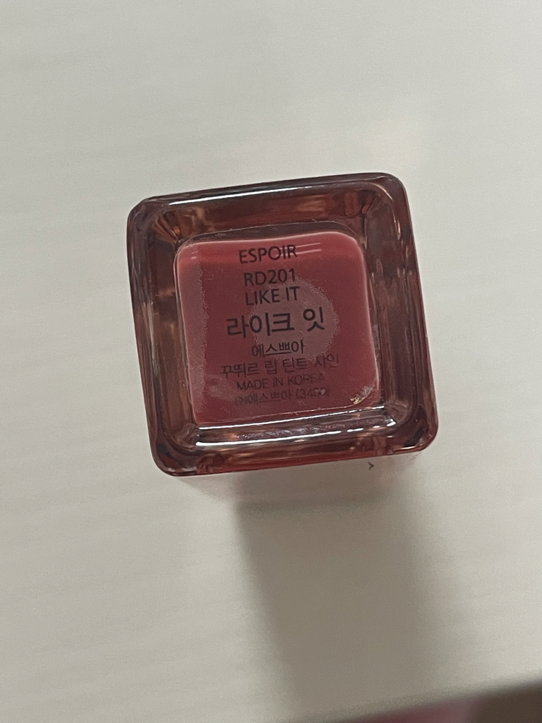 에스쁘아 (espoir) 꾸뛰르 립 틴트 샤인 [1호 라이크잇] review image