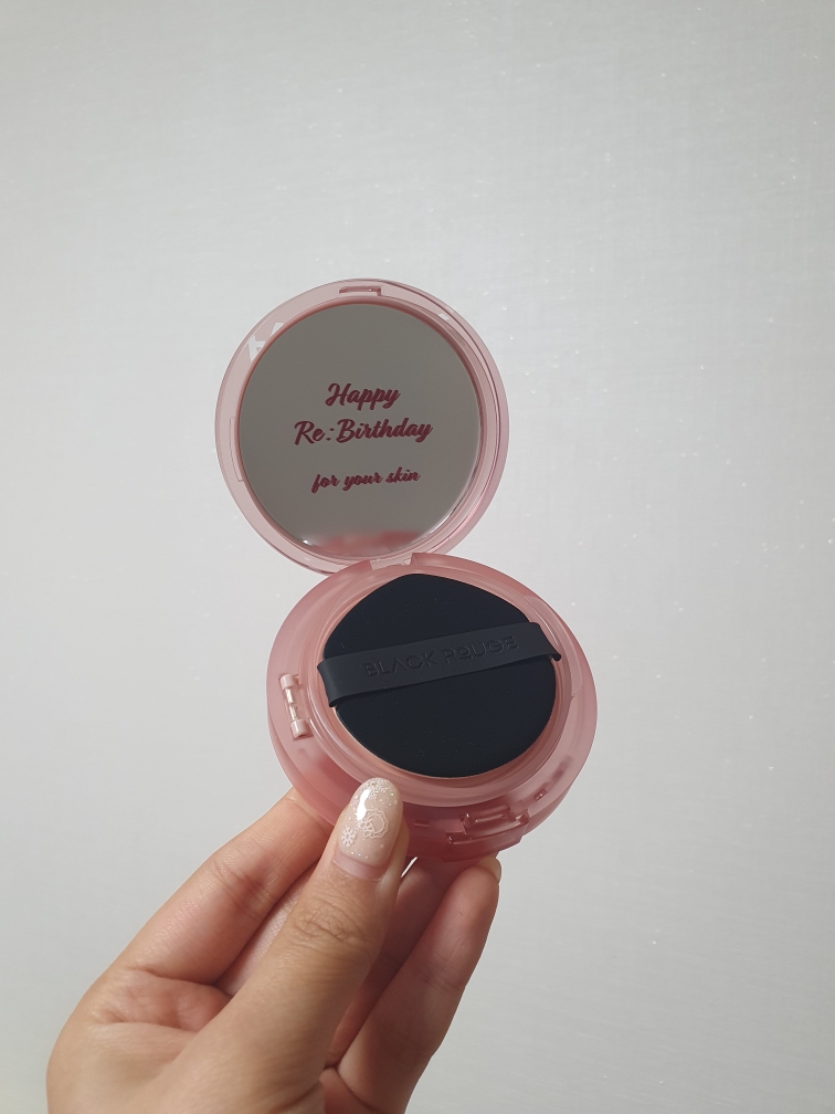 블랙루즈 (BLACKROUGE) 씬레이어 벨루어 쿠션 [SPF40/PA++] [VC03 진저] review image