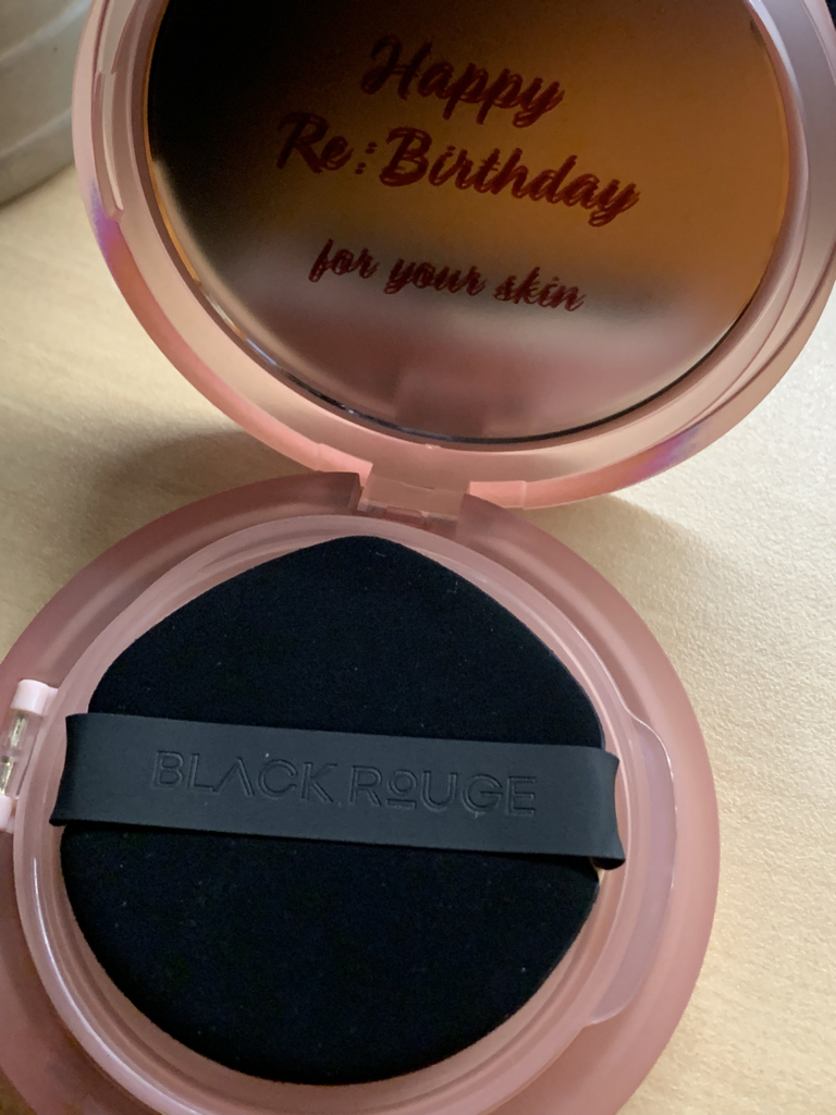 블랙루즈 (BLACKROUGE) 씬레이어 벨루어 쿠션 [SPF40/PA++] [VC01 포슬린] review image