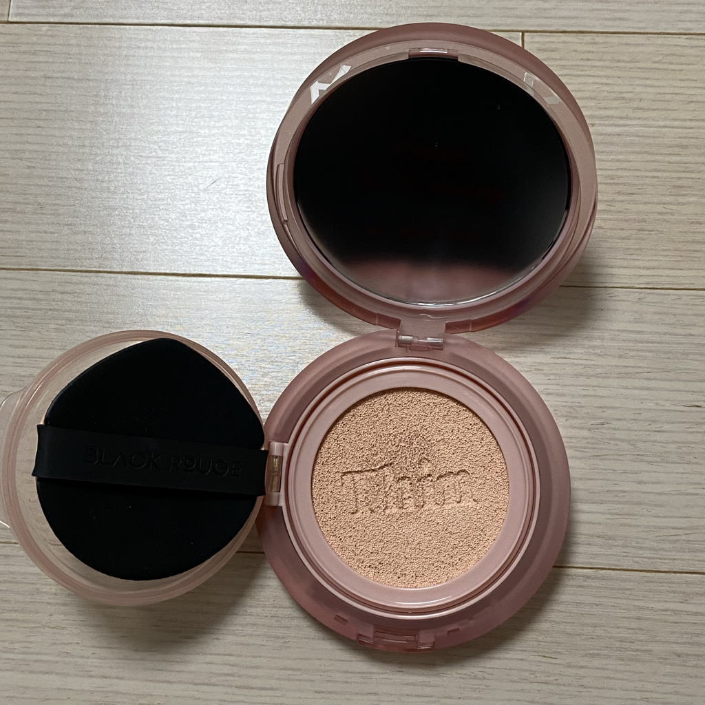 블랙루즈 (BLACKROUGE) 씬레이어 벨루어 쿠션 [SPF40/PA++] [VC01 포슬린] review image
