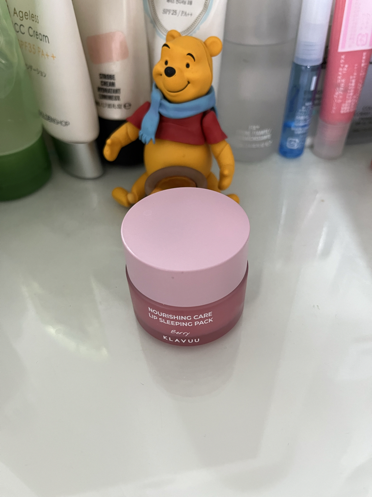 클라뷰 (KLAVUU) 너리싱 케어 립 슬리핑 팩 [베리] review image