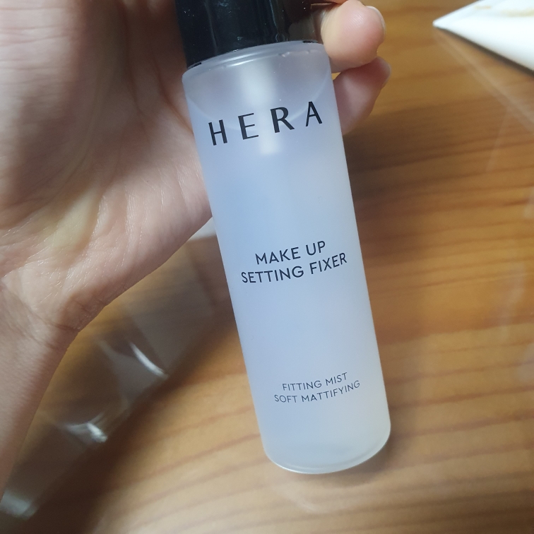 Real user review photo of makeup fixer