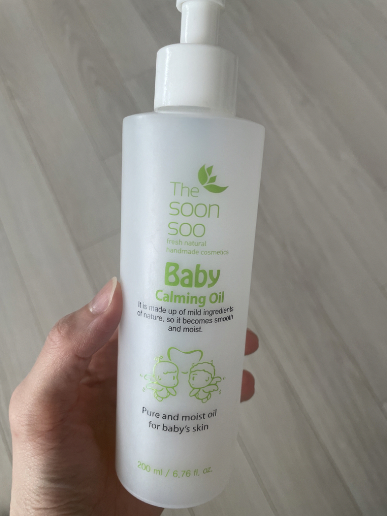 Thesoonsoo 含有自然成分的婴儿安抚油 common.review image