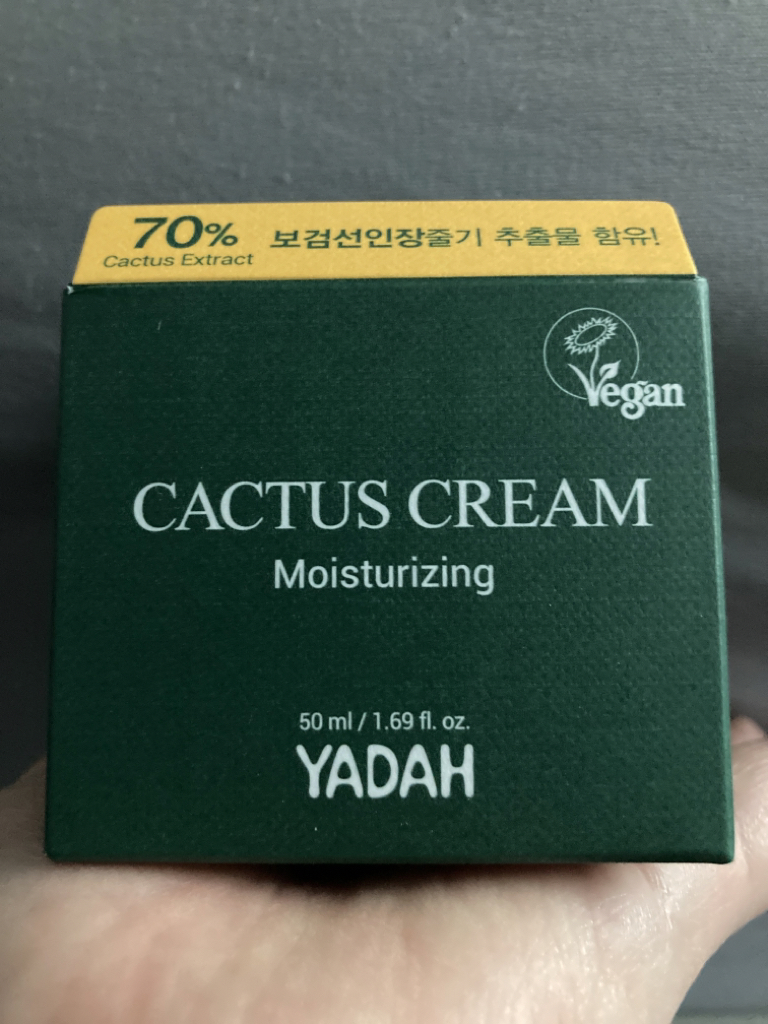 仙人掌保湿霜的真实用户使用照片