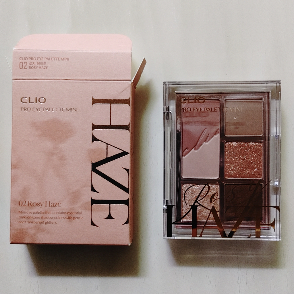 Real user review photo of Pro Eye Palette Mini [02 Rosy Haze]