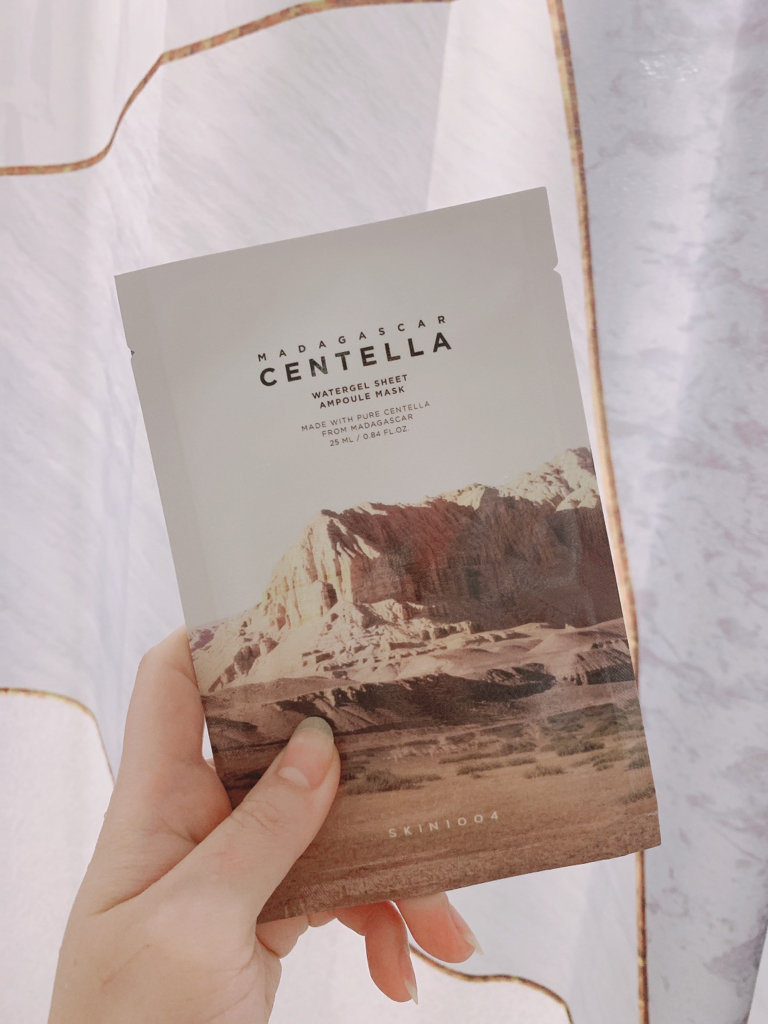 马达加斯加积雪草水凝胶面膜的真实用户使用照片