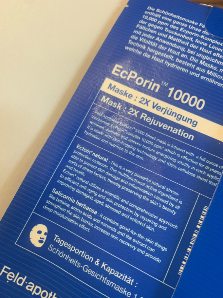 Exforin 10000 片装面膜的真实用户使用照片