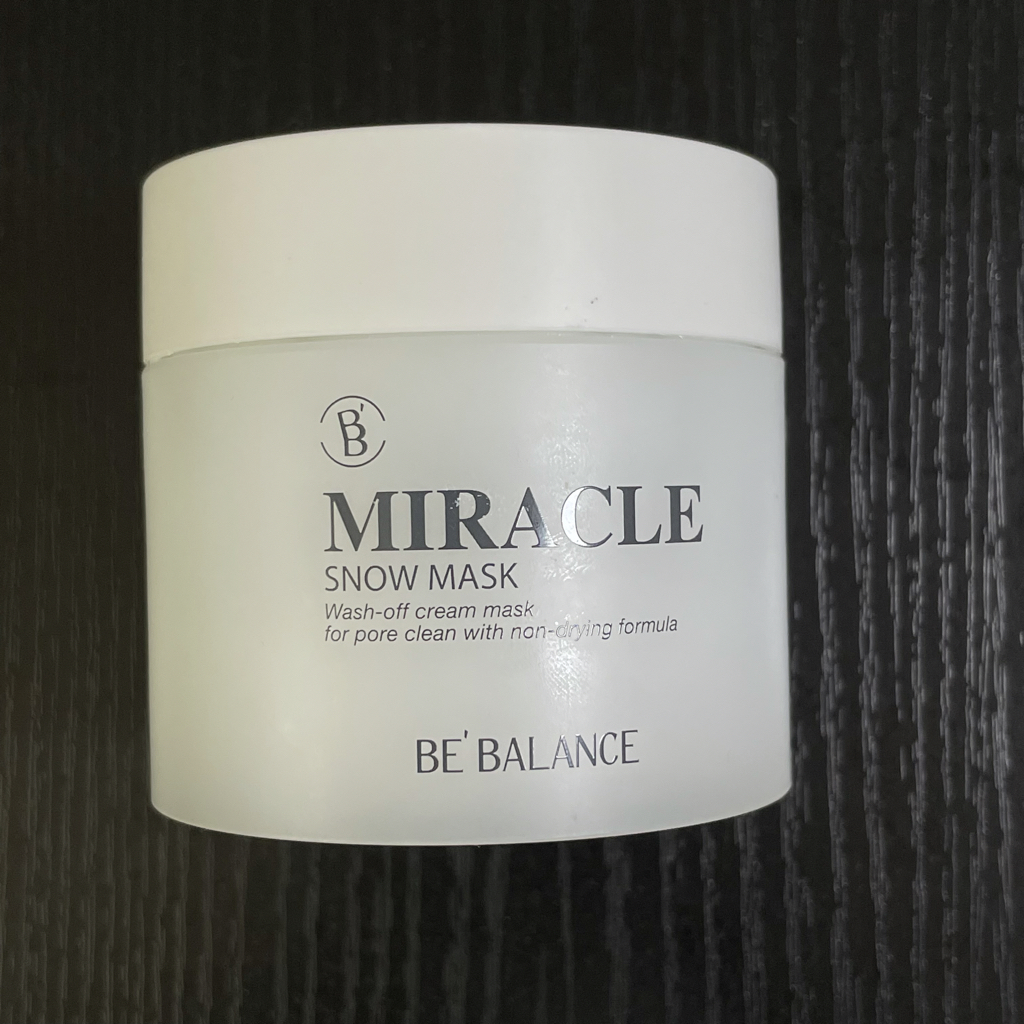 비밸런스 (Bebalance) 미라클 스노우 마스크 review image