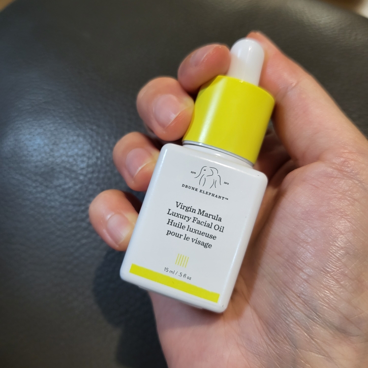 DRUNKELEPHANT Virgin Marula Luxury Facial Oil review image