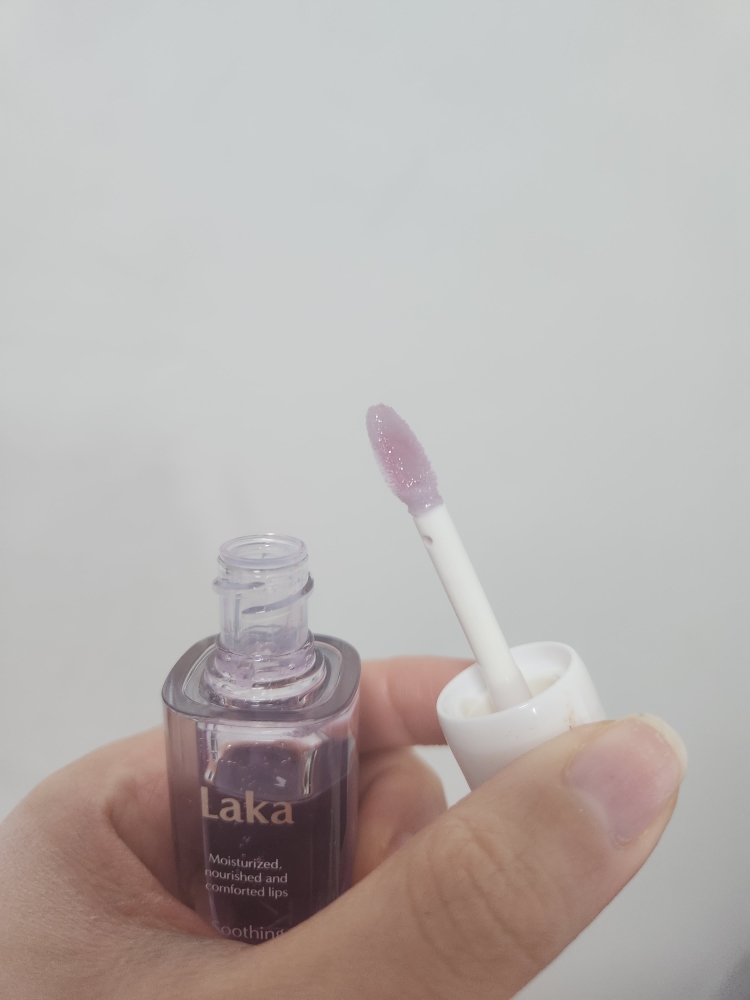 라카 (Laka) 수딩 비건 립 오일 [#카밍퍼플] review image